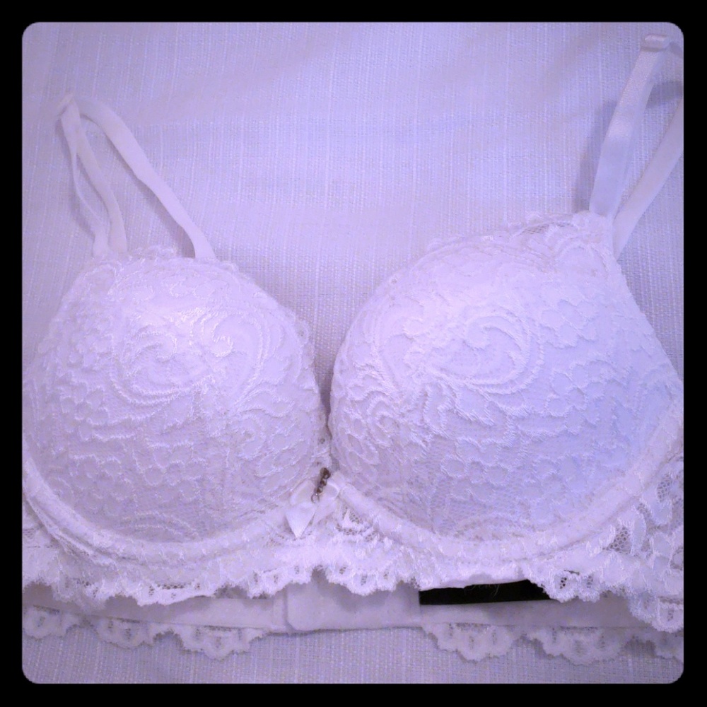 Lace push up bra